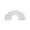 Keeney Toilet Shim, Hard Nylon White K836-49 - alternate 4