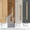 Amerock London 3-3/4 in 96 mm Center-to-Center Golden Champagne/Black Chrome Cabinet Pull BP36648BBZBCR - alternate 5
