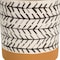 Homeroots Set of Four Cream Dolomite 3 Ounce Round Pot Planters, 4PK 517965 - alternate 8