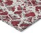Homeroots 3' X 5' Burgundy And Ivory Abstract Washable Indoor Outdoor Area Rug 614137 - alternate 8