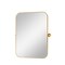 Homeroots 31" Gold Metal Framed Standing Mirror 564610 - alternate 5