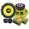 Pyle Pyle 2 Way Custom Component Speaker System, 6.5 in 400W, Electroplated Basket, Yellow PLG6C - alternate 1