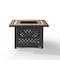 Crosley Tucson Outdoor Fire Pit Table CO9011-BR - alternate 1