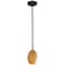 Access Lighting Brandy FireBird, LED Pendant, Oil Rubbed Bronze Finish, Amber Firebird Glass 28023-3R-ORB/AMBFB - alternate 5