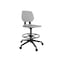 Safco Task Chair, Gray, Blk, Polyurethane, Swivel 7827GR - alternate 1