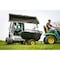 Polar Trailer 900 lb. 15 Cu. Ft. Heavy Duty Lawn Trailer ATV LG900, Rubber Wheels, Black 9542 - alternate 9