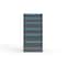 Strong Hold 6 drawer cabinet - (2x 6ft, 2x 8ft, 2x 10ft) - Blue accents - E-Lock w/ Tracking S3060-PPTAS-0605FS - alternate 1