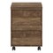 Homeroots 25" Brown Particle Board and Wood Filing Cabinet With Drawers 333501 - alternate 10