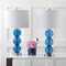 Jonathan Y Bella 27" Glass Triple-Sphere LED Table Lamp, Cobalt Blue/Chrome, 2PK JYL1070E-SET2 - alternate 11