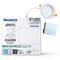 Bulbrite 3" Canless 2700K, 50w Equivalent, New Construction Integrated LED Recessed Light Kit Metal JBOX, 2PK 861672 - alternate 6