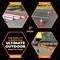 Xpose Safety Traffic Safety Cone, 12 in, PVC, 6 in Reflective Collar, Orange, Full Pallet, PK880 OTC12-4-FP880-X - alternate 6
