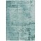 Homeroots 8' X 10' Teal Blue And Ivory Abstract Washable Indoor Outdoor Area Rug 602752 - alternate 8