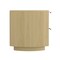 Manhattan Comfort Olivia Nightstand in Natural Oak and Black - Set of 2 2-NS010-NO - alternate 8