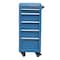 Viper Tool Storage 16-Inch 5-Drawer 18G Steel Rolling Tool/Salon Cart, Teal V1605TLR - alternate 1
