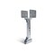 Simpson Strong-Tie Elevated Post, Galvanized Steel, 14 Gauge, 4 x 4-In. EPB44A - alternate 1