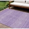 Homeroots 8' X 10' Lavender And Purple Tribal Washable Indoor Outdoor Area Rug 582629 - alternate 1