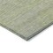 Homeroots 10' X 14' Artichoke Green Striped Washable Indoor Outdoor Area Rug 608794 - alternate 7