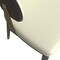 Leisuremod Aria Modern Dining Chair in Leather and Iron Legs with Curved Back in Black, 2PK AC45BL2 - alternate 9