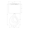 Monarch Specialties Lighting, 23"h, Table Lamp, Ivory Resin, Ivory / Cream Shade, Contemporary I 9880 - alternate 3