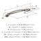 Amerock Intertwine 5-1/16 inch (128mm) Center-to-Center Satin Nickel Cabinet Pull, 10PK 10VMP21173G10 - alternate 2