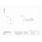 Zoro Select Sheet Metal Screw, #10 x 1 in, Black Phosphate Steel Flat Head Phillips Drive, 50 PK 9146PK - alternate 2