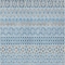 Homeroots 10' X 14' Sky Blue And Denim Blue Quatrefoil Washable Indoor Outdoor Area Rug 583245 - alternate 9