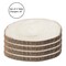 Vintiquewise Barky Natural Wood Slabs Rustic Ornament Slice Tray Table Charger 16 set of 4 QI003847-16.4 - alternate 8