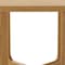 Homeroots 24" Natural Solid Wood Square Cross Legs End Table 564936 - alternate 8