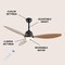 Jonathan Y Audie 52" 1-Light Classic Industrial Iron/Plastic Mobile-App/Remote-Controlled 6-Speed Propeller Int JYL9714D - alternate 18