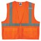 Ergodyne Vest, 8220Z, 2X/3X, Orange 8220Z - alternate 1