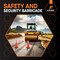 Xpose Safety Retractable Cone Bar Orange/White, 72in to 120in Length, 720PK CBO72/120-FP720-X - alternate 6