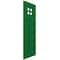 Ekena Millwork True Fit PVC San Antonio Mission Style Fixed Mount Shutters, Viridian Green, 18W x 32H, PR TFP001ST18X032HG - alternate 9