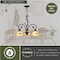Vaxcel Vine 3 Light Black Rustic Chandelier CH38803OL - alternate 6