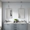 Emser Tile Elegan Series Porcelain Mosaic Tile, 13 in L Tile, 11 in W Tile, Pressed Edge, Calacata, 20PK W95ELEGCA1113MH2M - alternate 2