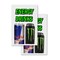Signmission Energy Drinks, Vinyl Decals Only 24 Inch x 36 Inch, Vinyl Decal, 2PK DSB-2436-2PACK-Energy Drinks - alternate 1