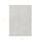 Homeroots 9' X 12' Ivory Washable Indoor Outdoor Area Rug 598834 - alternate 9