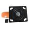 Vestil Polyurethane Swivel With Brake Caster 8 In. Diameter x 2 In. Width 925 lb Orange/Silver CST-E6-8X2PUP-SWB - alternate 7