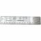 Universal Stainless Steel Ruler, Standard/Metric, 6in Long UNV59026 - alternate 2