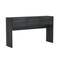 Manhattan Comfort Linda Console Table in Charcoal Gray DK002-GY - alternate 6