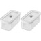 Zwilling Fresh and Save Cube Box, Plastic, Food Container, 2-pc Medium Cube Set, M Container, .74-qt 1029987 - alternate 1