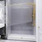 Anzzi Madam Series 76 in. x 50-54 in. Frameless Sliding Shower Door in Brushed Gold, 3/8 in Clear Glass SD-AZ13-03BG - alternate 9