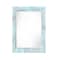 Homeroots 12" x 24" Blue Solid Wood Hanging Picture Frame 386510 - alternate 1