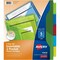Avery reg Big Tab Insertable 2Pocket Dividers, Multi AVE11906 - alternate 1