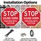 Signmission Stop Sound Horn Proceed with Cautio, 10 Inch X 10 Inch, Aluminum Metal Signs OC-A-10-323 - alternate 5