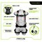 Frontline Combat Mexican Style Full Body Harness with Aluminum Hardware, M/L 110CTB-ML-MX - alternate 3