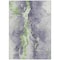 Homeroots 10' X 14' Lavender And Lime Green Abstract Washable Indoor Outdoor Area Rug 618519 - alternate 9
