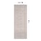 World Rug Gallery Beige Vintage Washable Rug - Low Pile, Subtle Pattern for Neutral Spaces 2 ft 6 in x 8 ft Runner WR173BEIGE26X8 - alternate 7