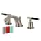 Kingston Brass Widespread Bathroom Faucet with Pop-Up Drain, Brushed Nickel KB8968CKL - alternate 1