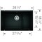 Blanco Precis Cascade Super Single, Coal Black 442934 - alternate 5