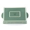 Laurie Gates 2 Piece Tierra Wax Relief Stoneware Baker Set in Red and Mint 136569.02 - alternate 9